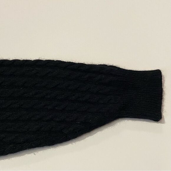 Vintage Gantos Lambswool & Angora Mock Neck Sweater W/ Shoulder Pads Women's Sml - Picture 10 of 12